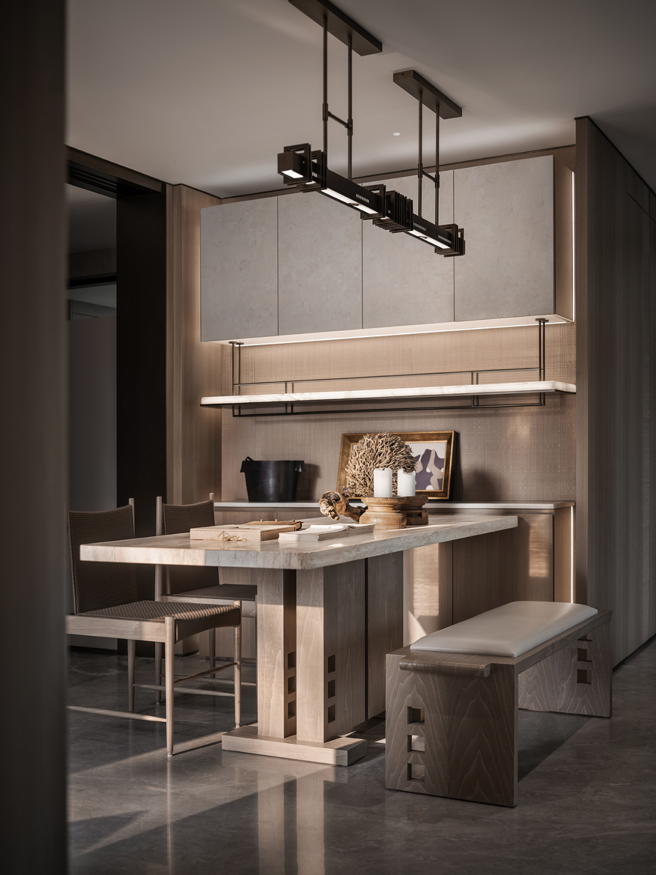 成都万华麓湖W2悦溪120样板间丨中国成都丨深圳市盘石室内设计有限公司-17