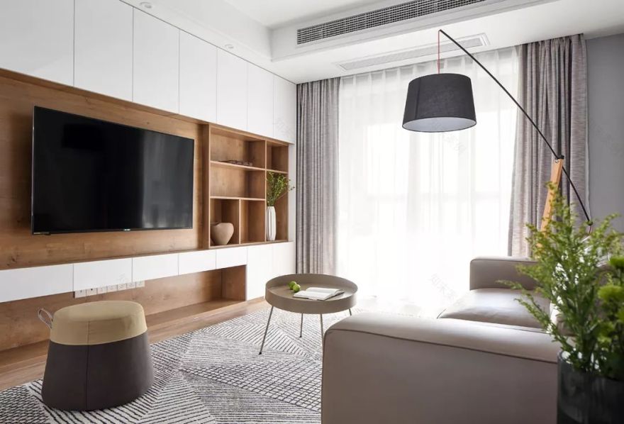 95㎡简约舒适二手房改造,轻松美好生活触手可及-13