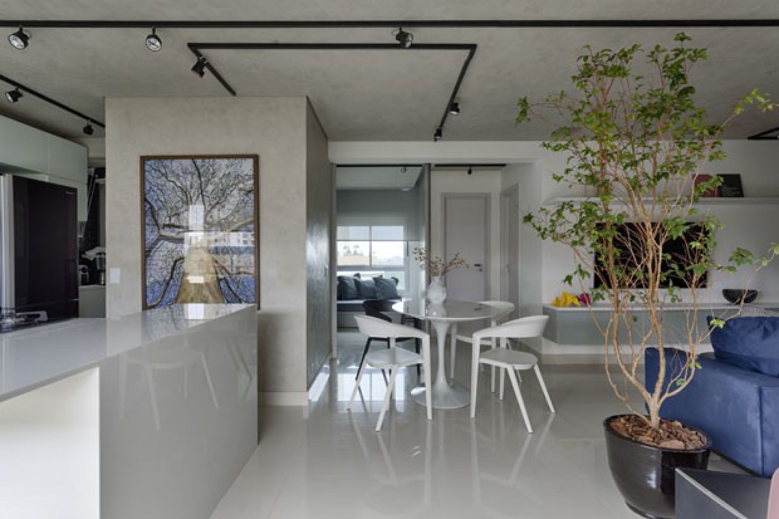 80㎡巴西贝洛奥里藏特轻工业风格公寓-3