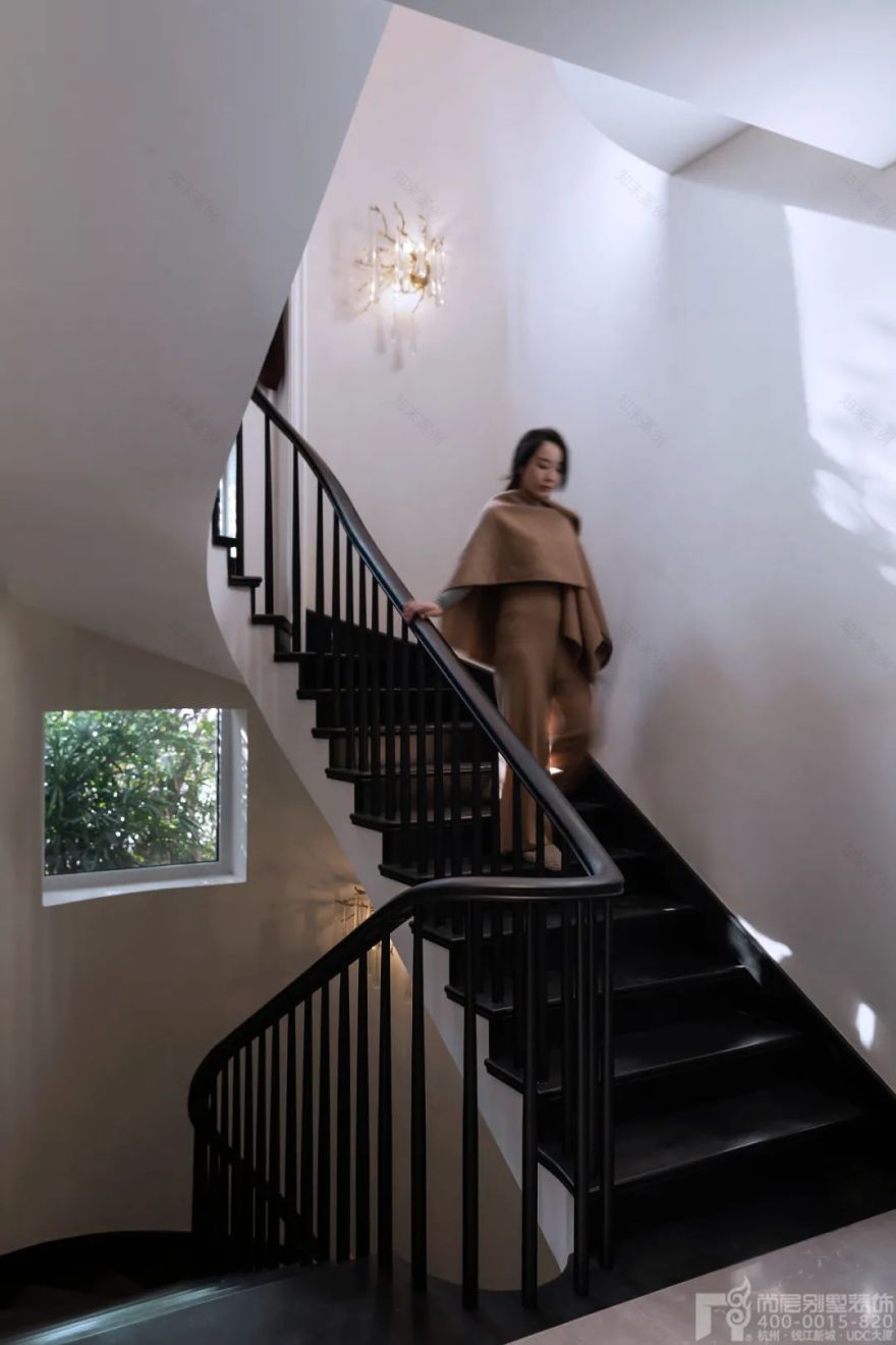 530㎡法式混搭风独栋别墅丨尚层别墅装饰-30