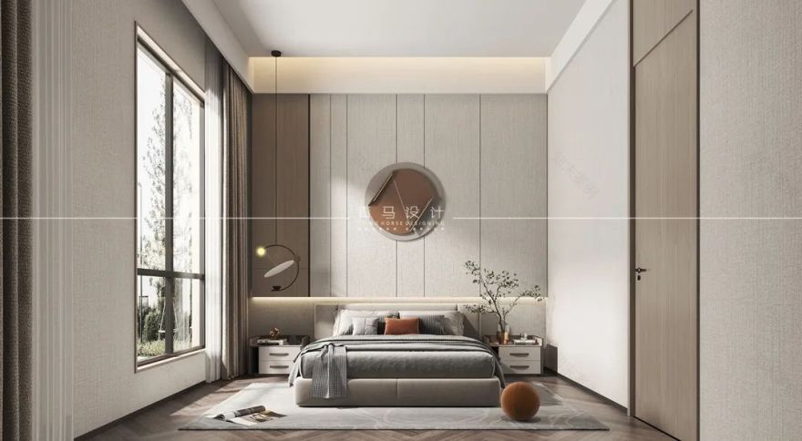 龙湖紫宸底跃现代简约空间丨青马别墅空间设计-72