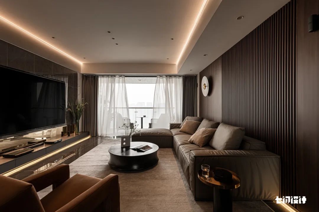 东湖畔的温馨之家 · 多场景设计的亲密空间丨七间设计(IDEAL DESIGN)-32