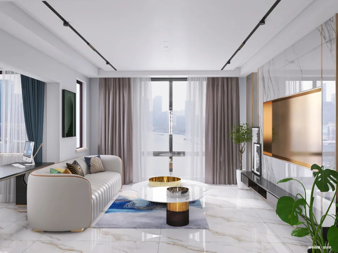 现代简约婚房设计丨顾天元-21