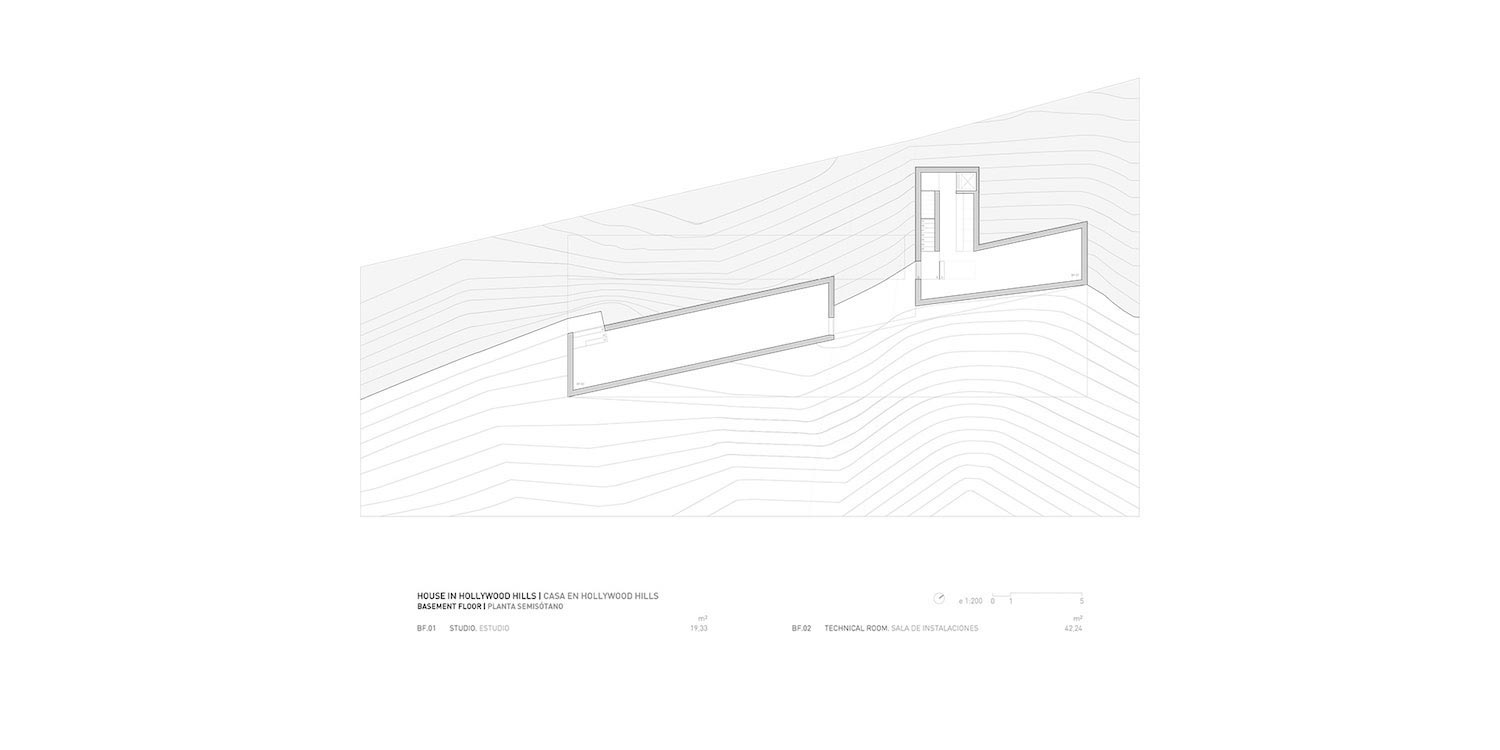 Fran Silvestre Architects 打造好莱坞山现代豪宅,29 米长窗户捕捉风景-13