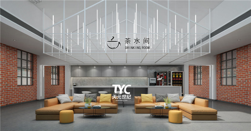 佳美纸厂孵化器现代工业风设计,打造高效办公空间-17