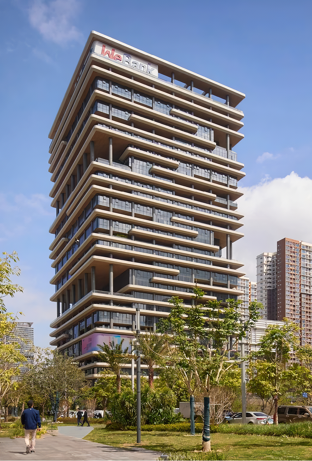 【AT】SOM新作|微众银行新总部大楼，面向未来的办公空间范式-22