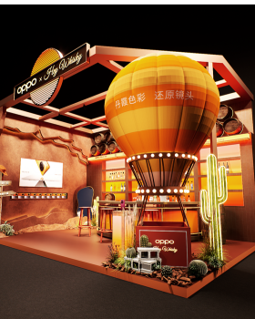 光与色 x OPPO 威士忌展台