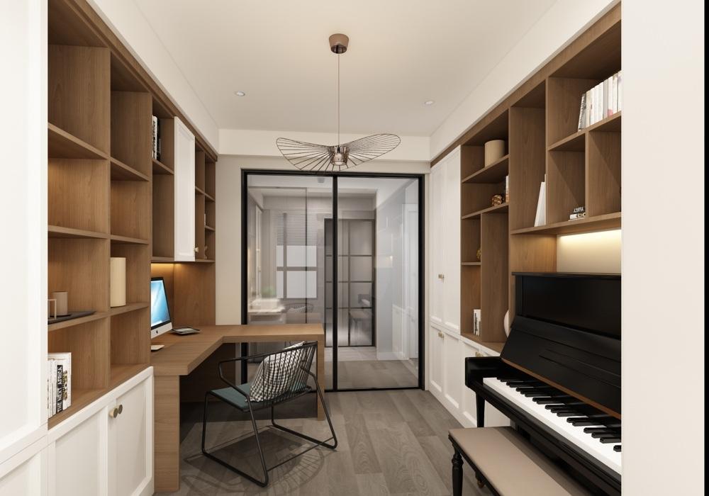 追求文学的幸福感 | 原木书房的精致设计-7