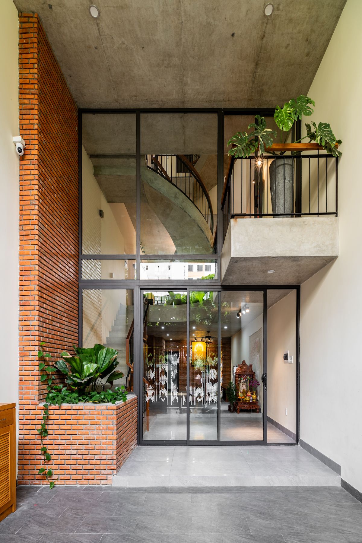 越南 Minaka 城市住宅的室外室内一体化设计-33