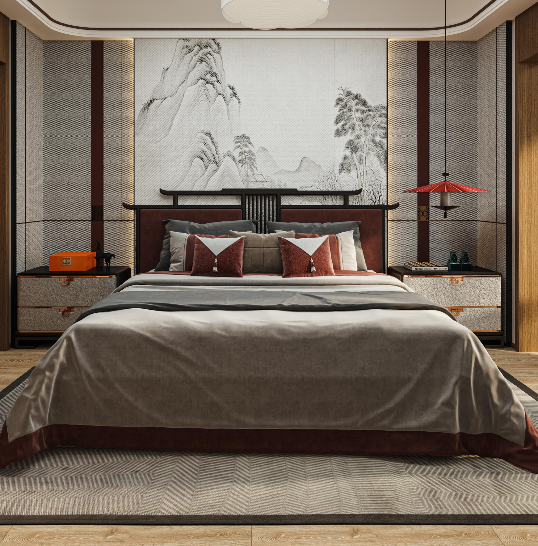 西安紫薇田园都市F区新中式风家居设计丨中国西安丨西安·大小空间设计-26