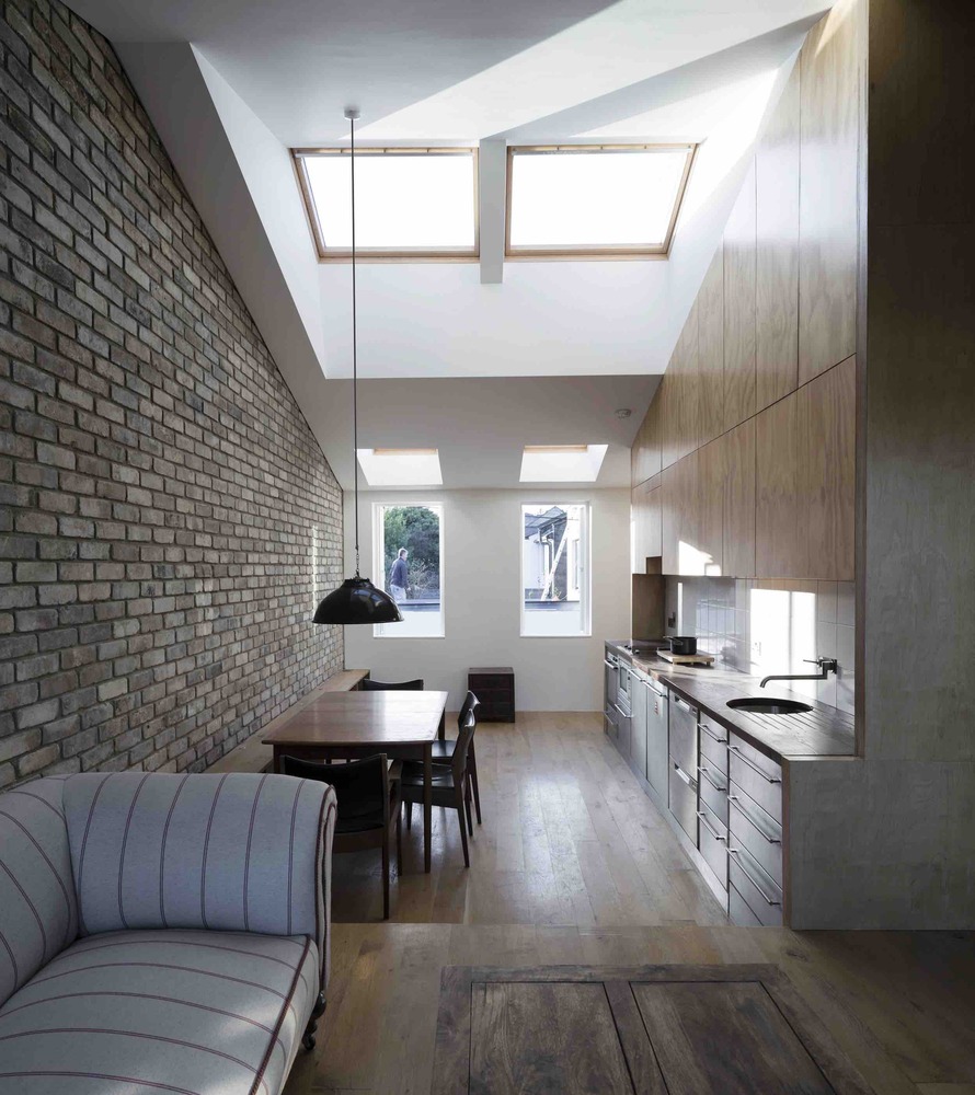 爱尔兰 Mews 房子的空间重构与材料表达-21