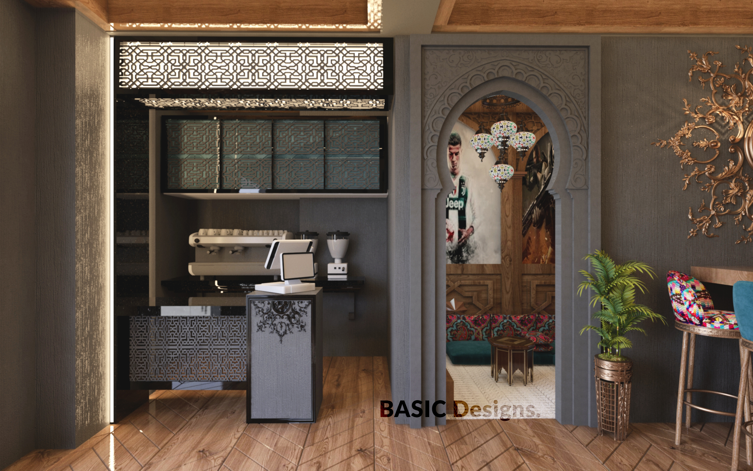 奥马尔大叔咖啡馆与游戏厅丨埃及丨BASIC STUDIO DESIGNS-9
