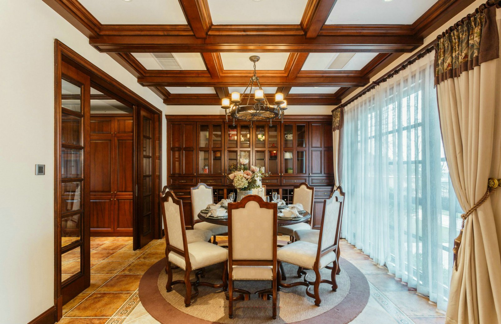 五韵峰 B3 户型美式样板间  瑞祺室内设计-8