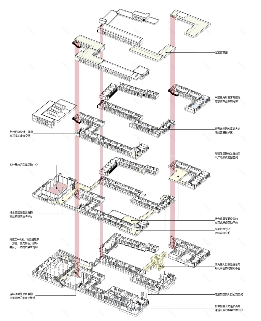Nanjing Qixia Mountain Shibuqiao Central School / Nanjing Bangjian Urban Architectural Group-51