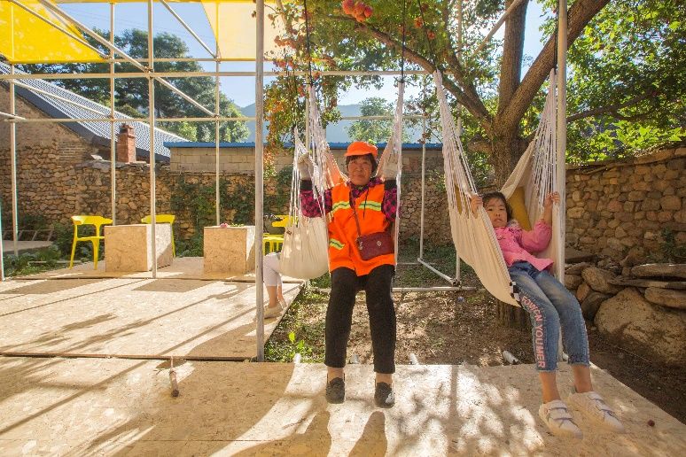 一星期 一万元 零废弃 | 脚手架建起的乡村艺廊-71