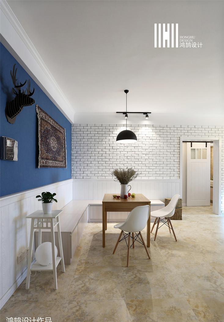 《蓝颜》平层设计 | 温馨工业风，打造浪漫回忆空间-2