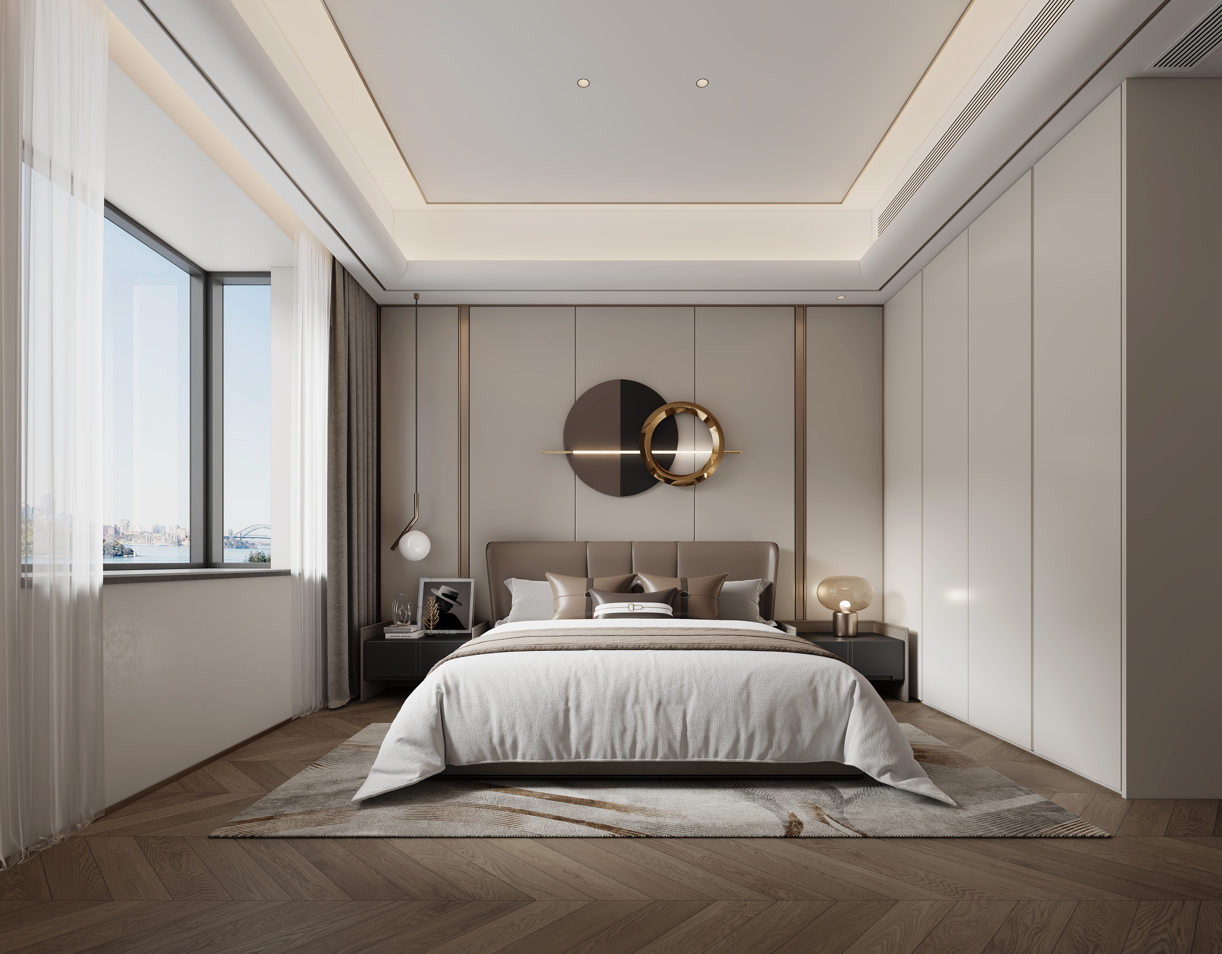 平潭 400 平海景豪宅全案设计丨王浩民设计-11