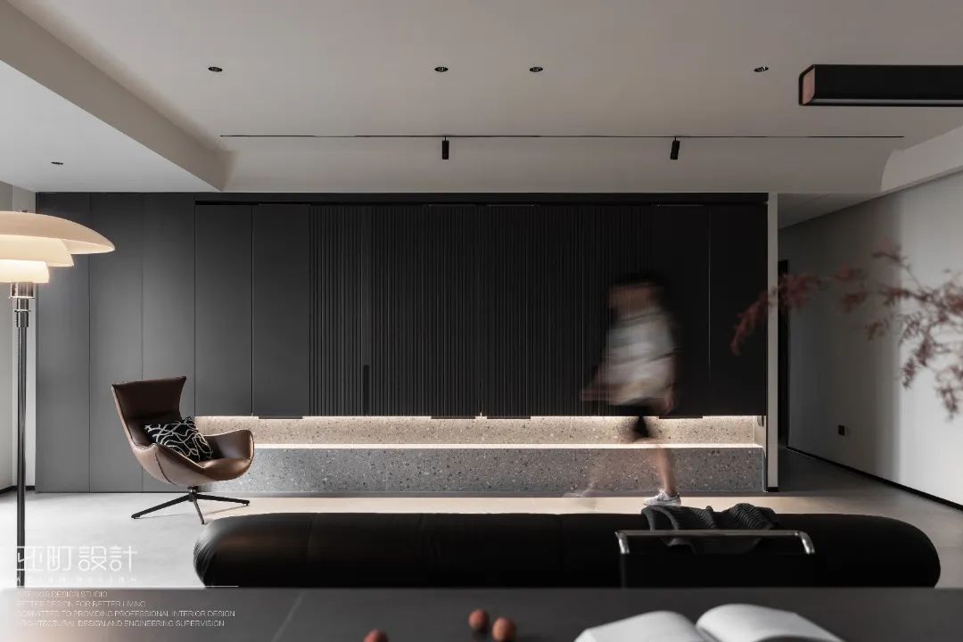 极简黑白之家丨亚町设计-65