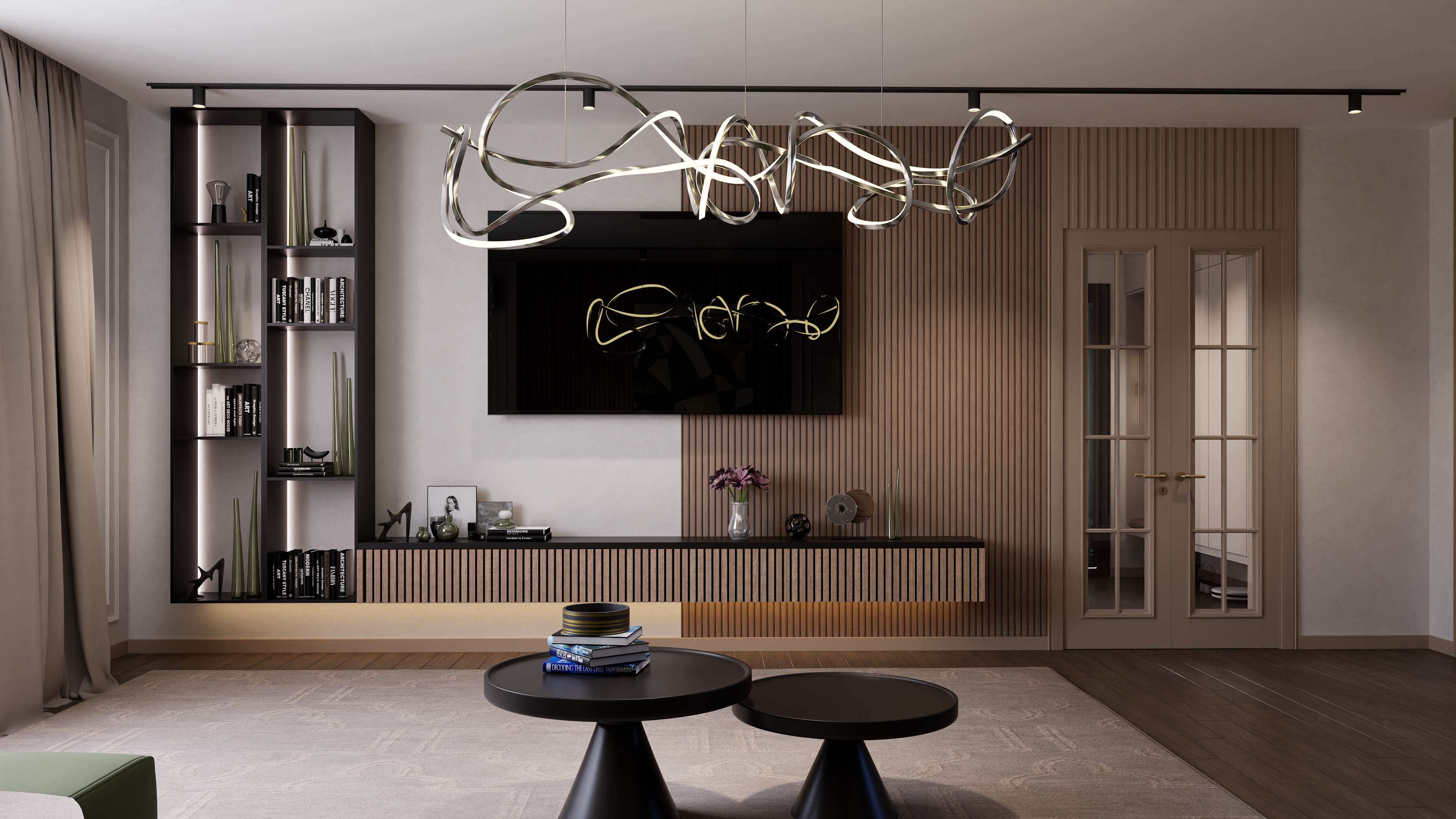 The modern livingroom design-4