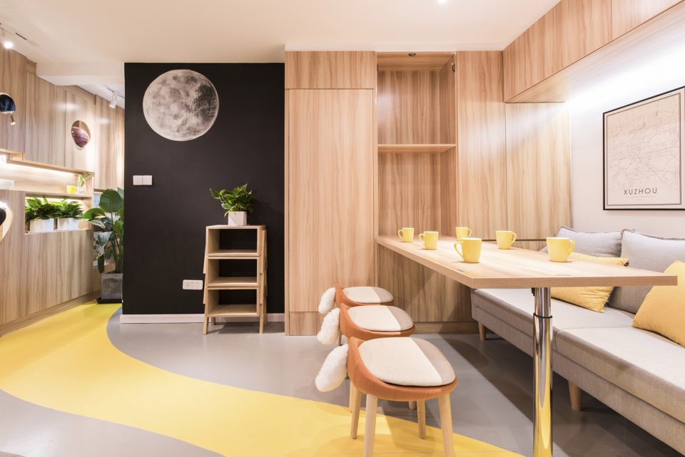 跑道之家 – 上海60平米公寓改造设计︱刘津瑞-1