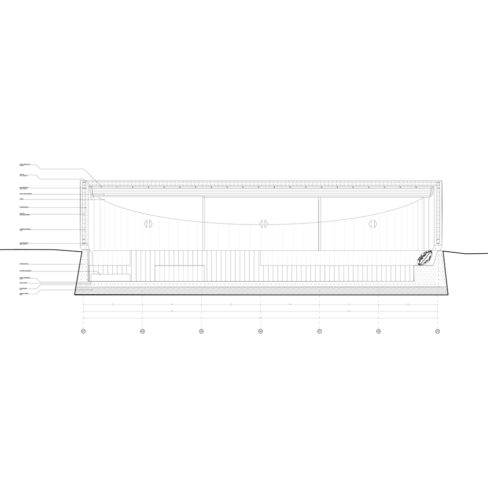 智利森林中的 Moholy 冥想空间丨José Peña-53