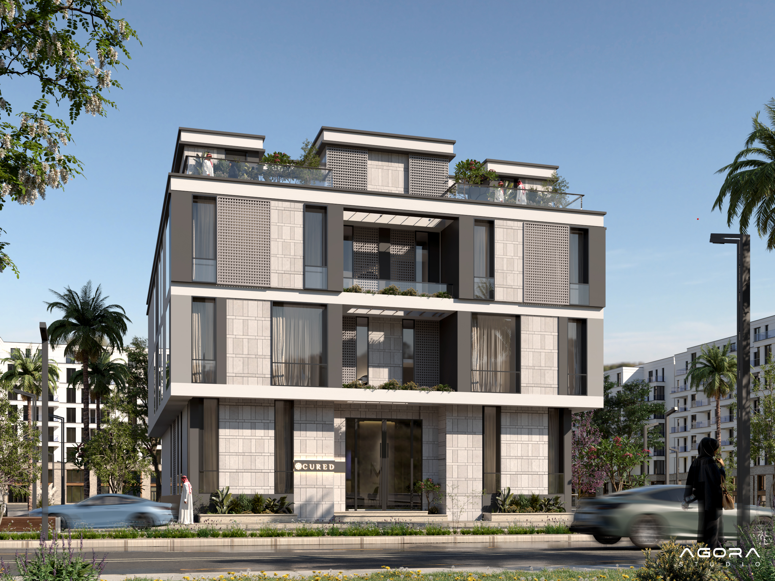 标志性建筑丨TOQA SALAMA,AGORA design studio-10