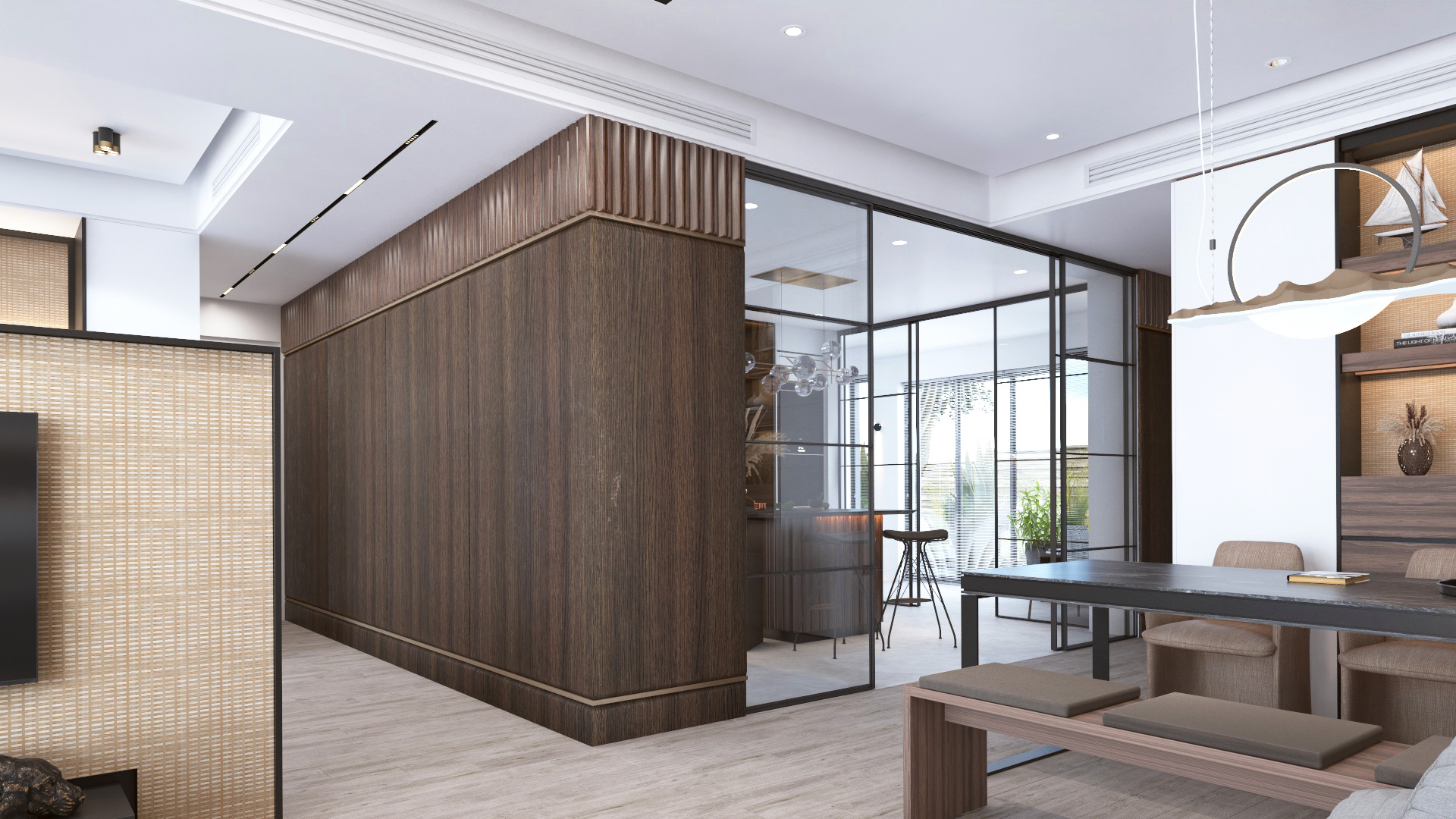 海边住宅的 Pontelli 面板设计丨Juanny Barcelò Borges 和 YourFoRest-12