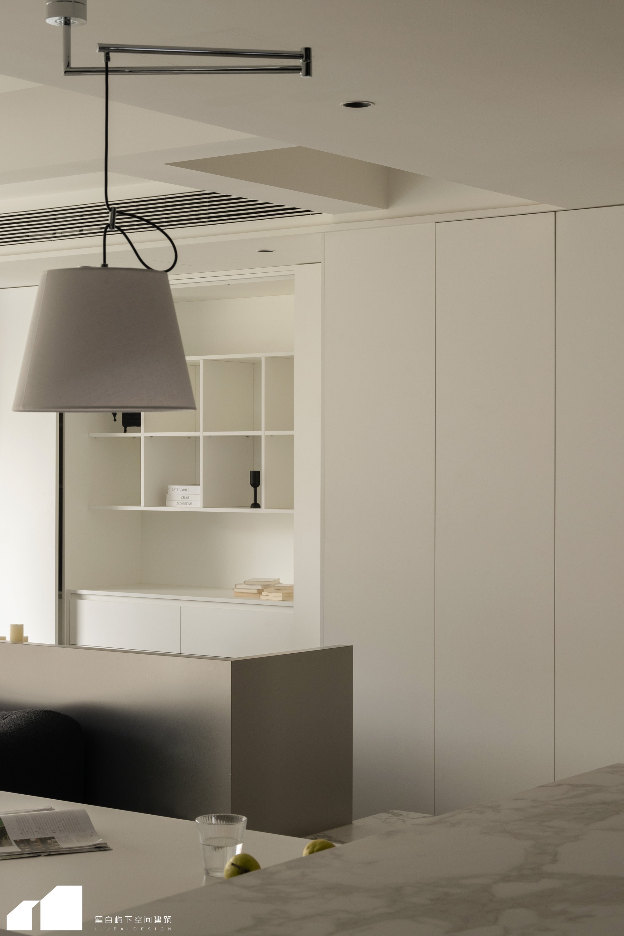 留白·私宅 ，浔岚 黑白灰的纯粹之美-13