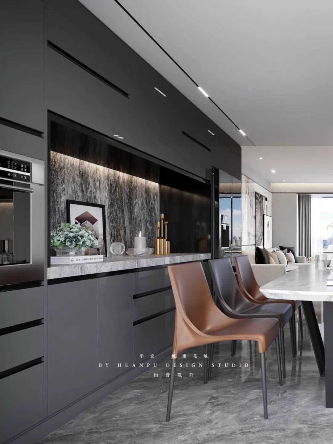 现代简约风,龙岗宇宏健康花城 150m²空间设计-79