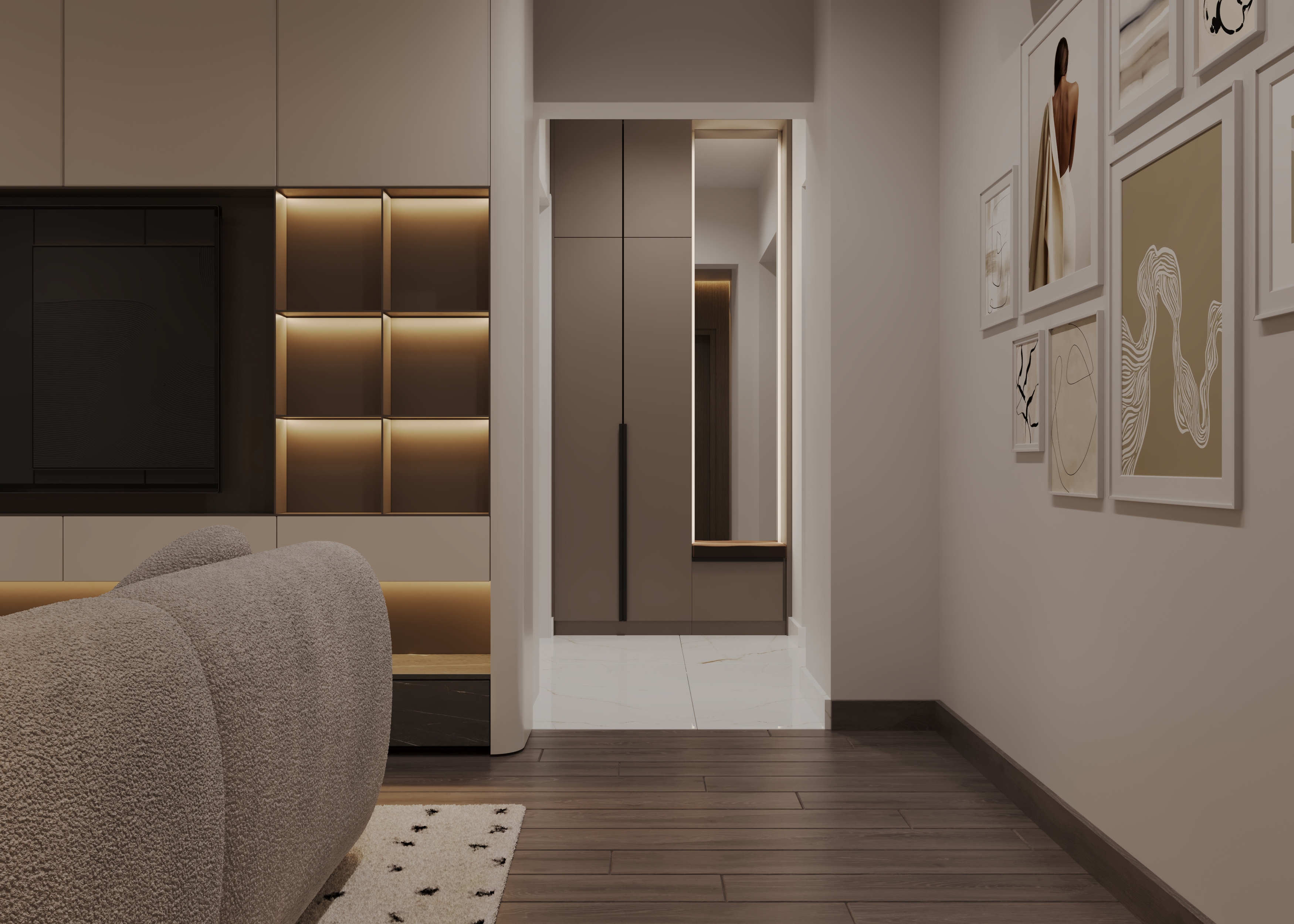 Living area & Gamingroom 室内设计丨EgyptCairo丨Me-10