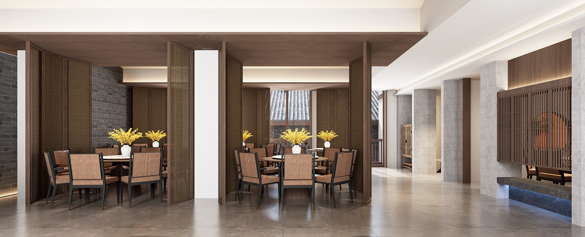 万境壹空·祥侬国鸡宴餐饮空间设计实景呈现-39
