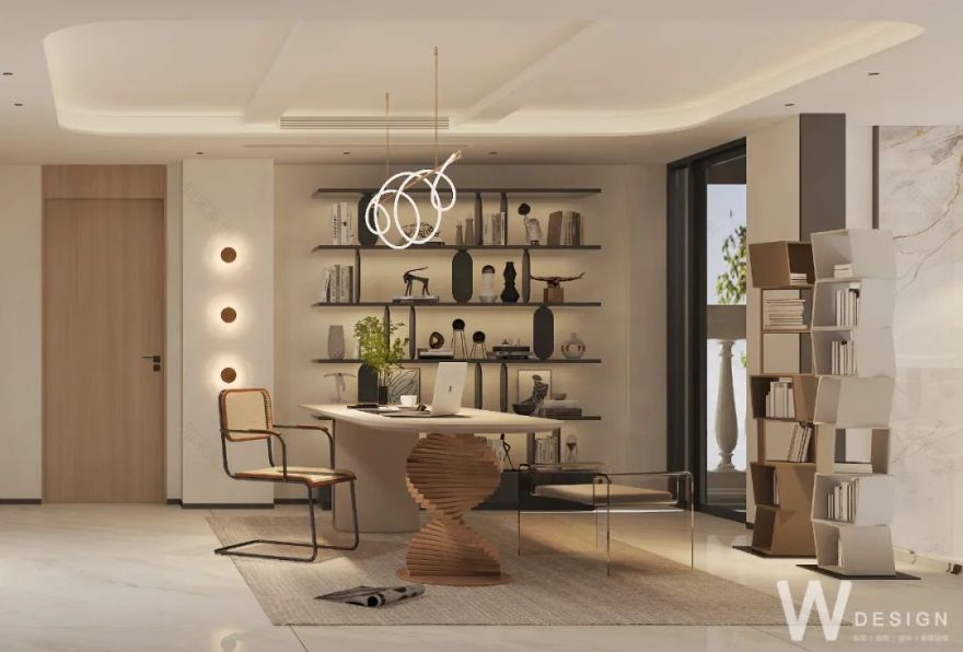 山光影居 · 自然诗意的现代家庭空间丨中国广州丨广州W设计-28