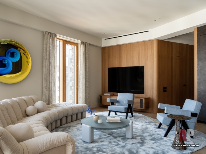 两居室折衷风格公寓设计-15