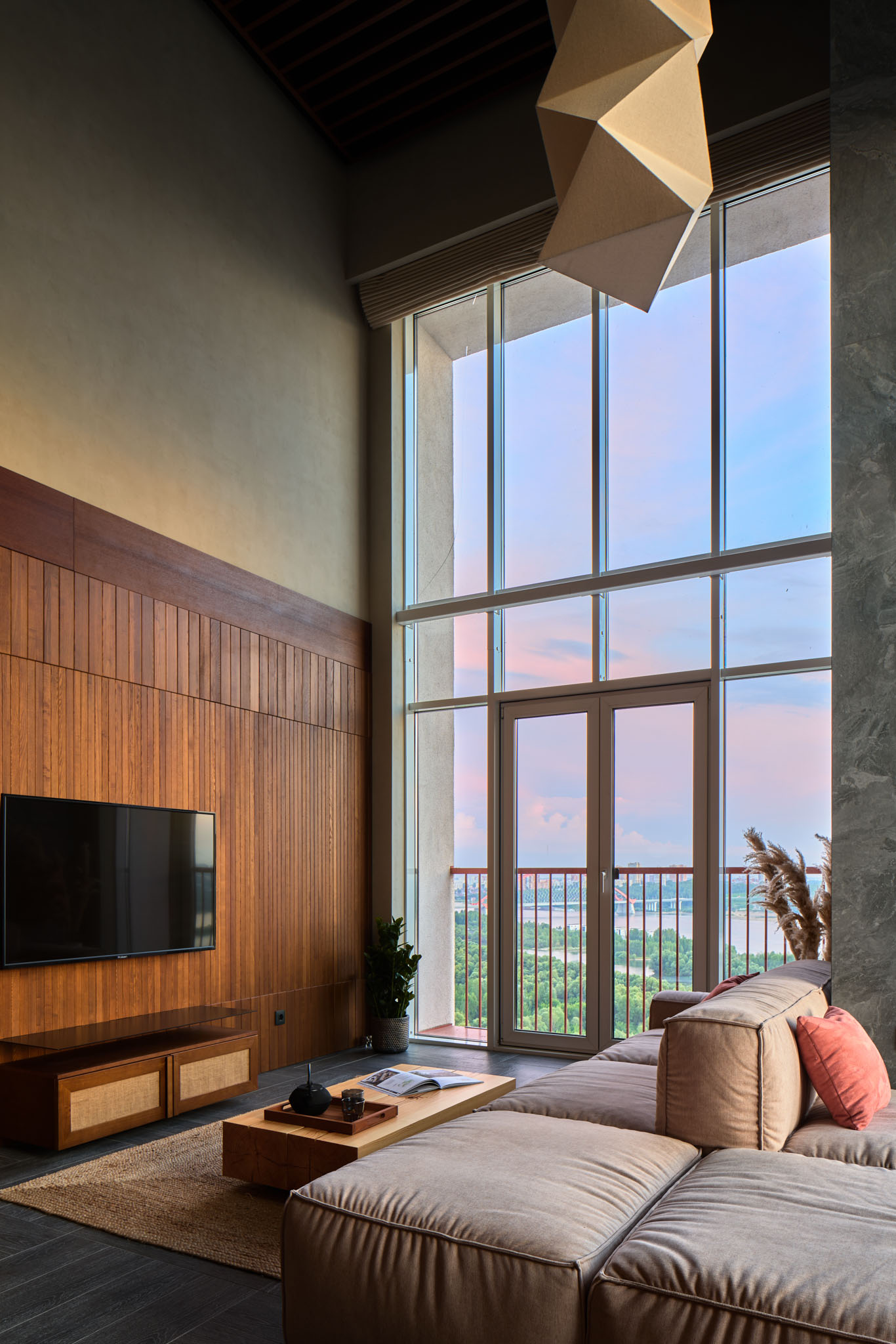 带露台的河景复式公寓丨俄罗斯新西伯利亚丨Brusnika Design-16