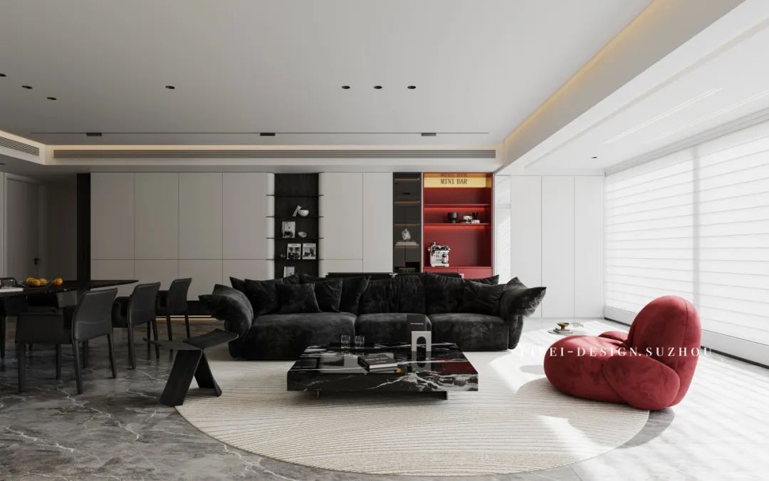 精装房改造中的灰度哲学 家装设计丨YIBEI DESIGN SUZHOU-2