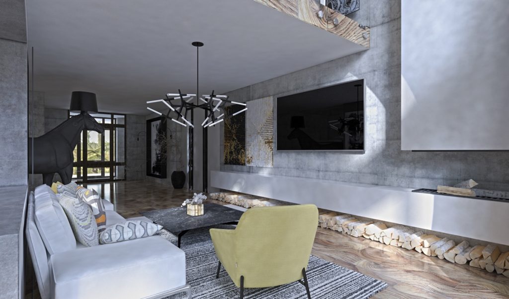 Exquisite and Luxurious Two level Townhouse Designed by Elena Lapshina.-11