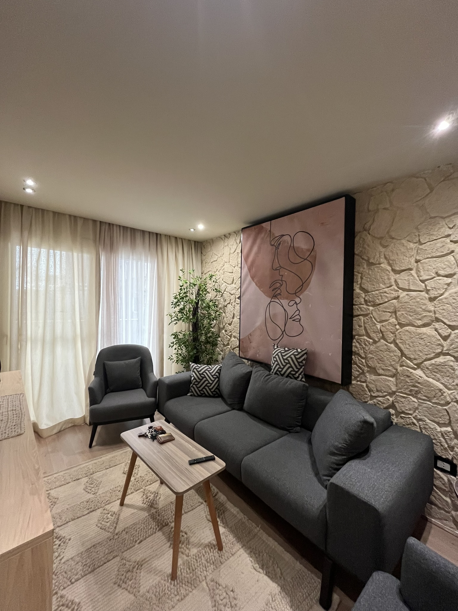 Apartment Boho Style at Saba Basha Alexandria-31