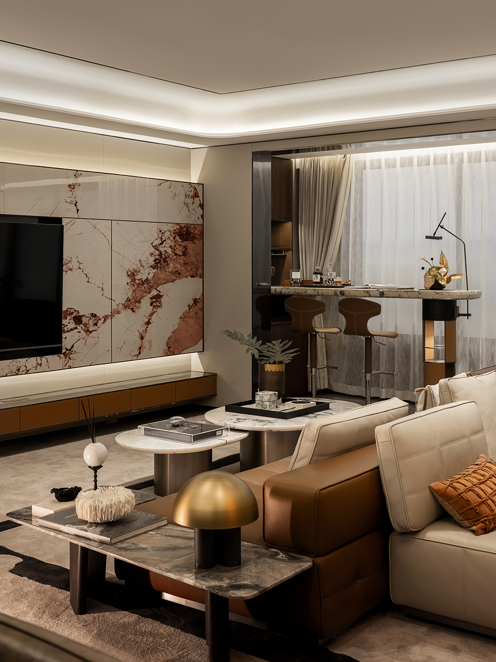 长宁青溪雲邸 · 样板间丨中国上海丨一然设计（上海,深圳,沈阳,北京）-7