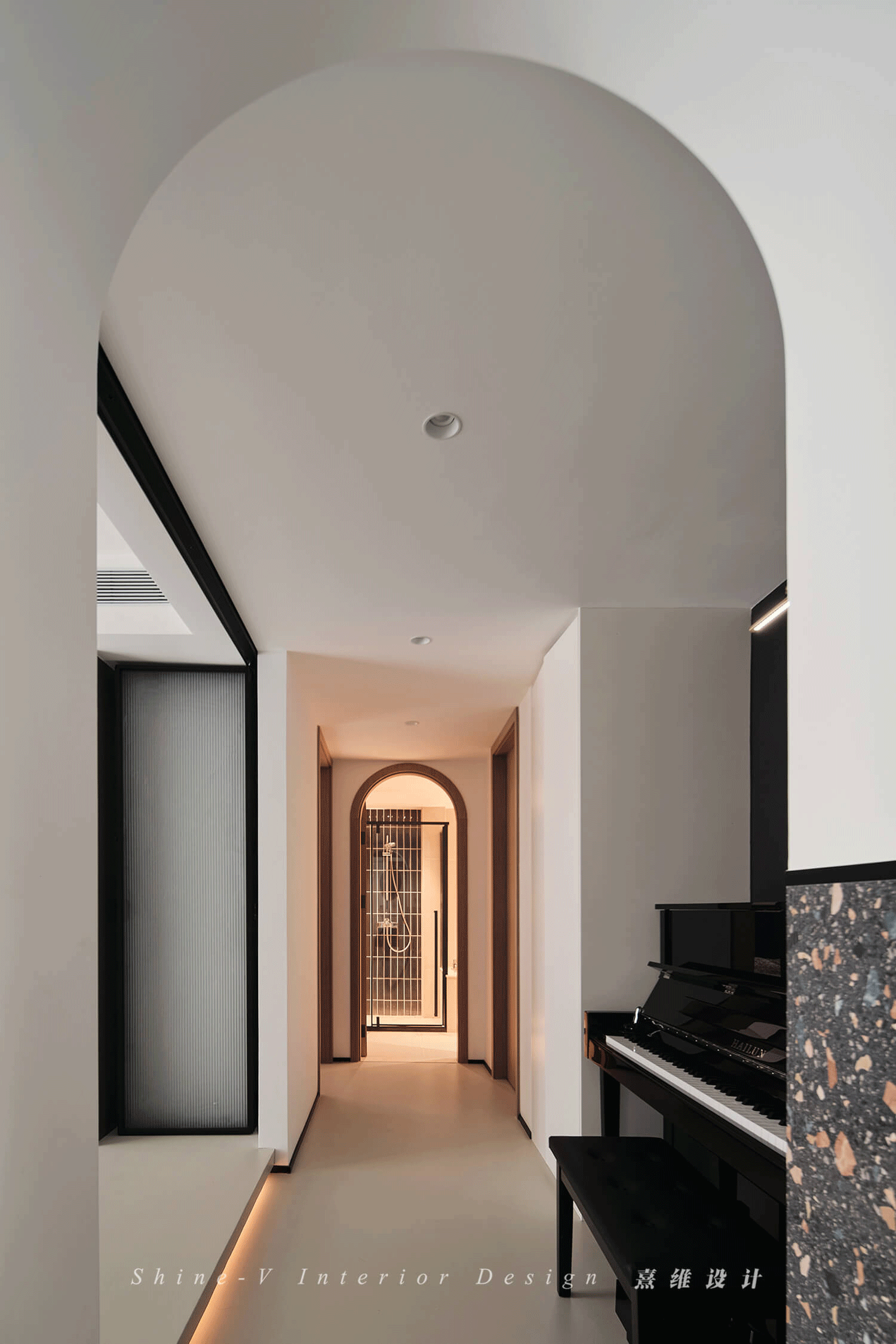 熹维设计 · 解放空间,看常规户型如何演绎轻复古的优雅与浪漫-34