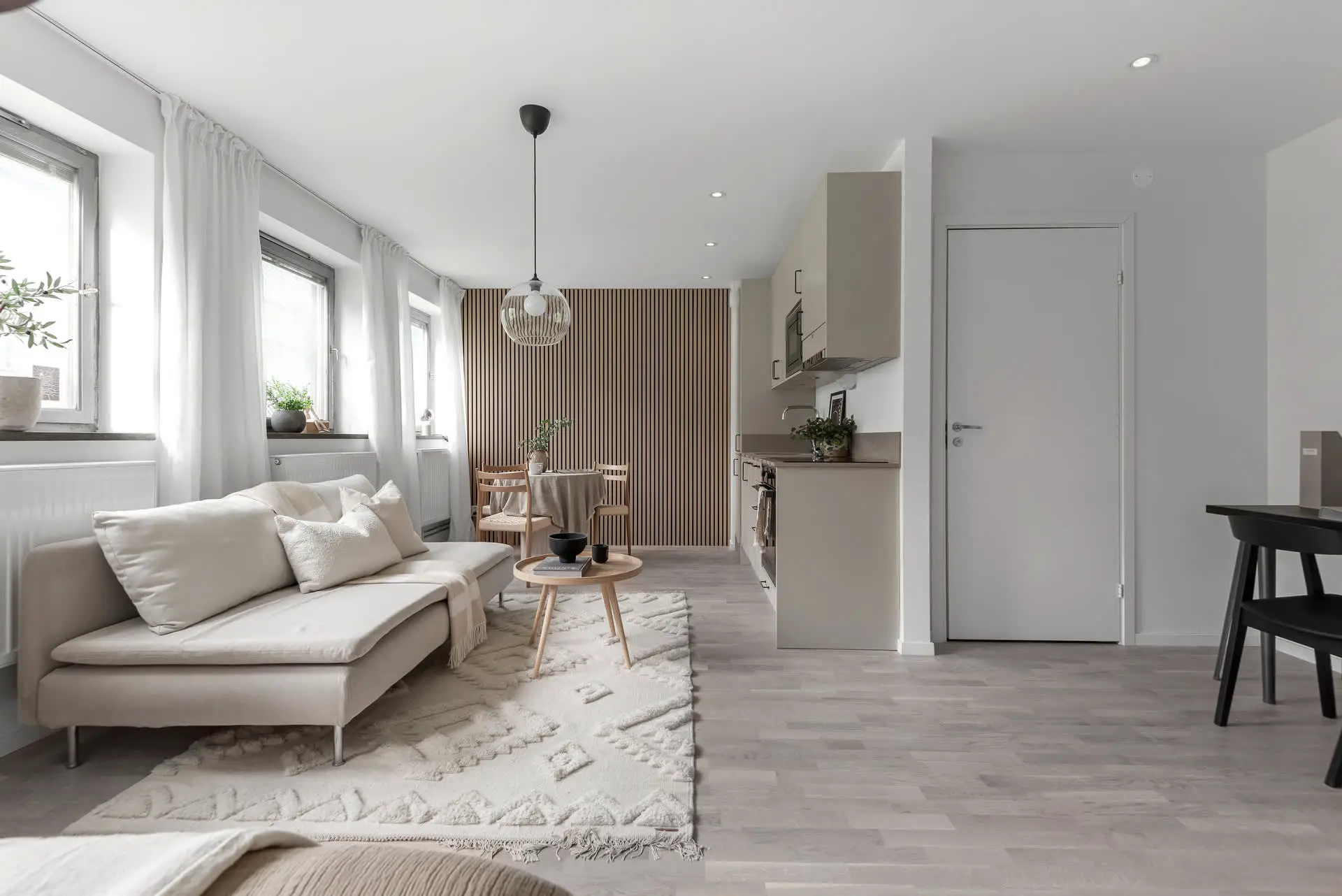 31m2 北欧风格明亮工作室，温馨和谐的理想居所-5