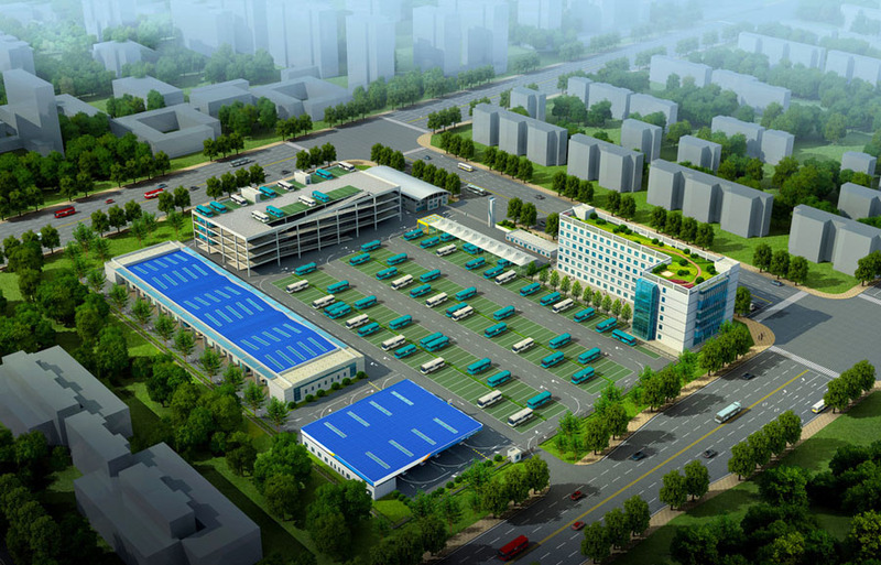 车站设计案例效果图2-8