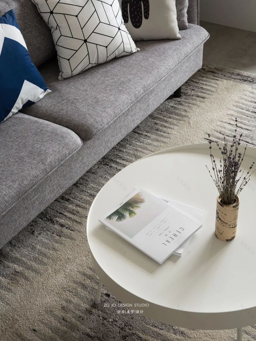 《夏天的风》成都 90 平米精致北欧风寓所-2