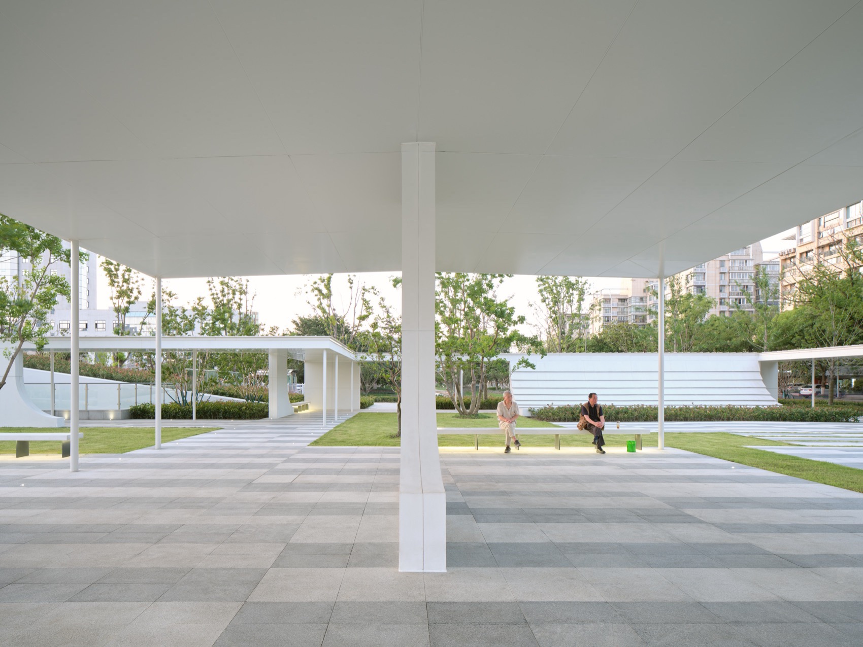 昆山城市广场地上景观建筑丨中国江苏丨上海大舟建筑设计事务所-40