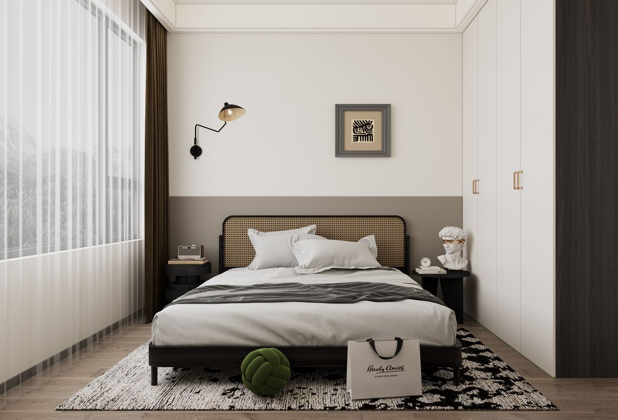 空间渲染—中西方极简韵味的碰撞-11