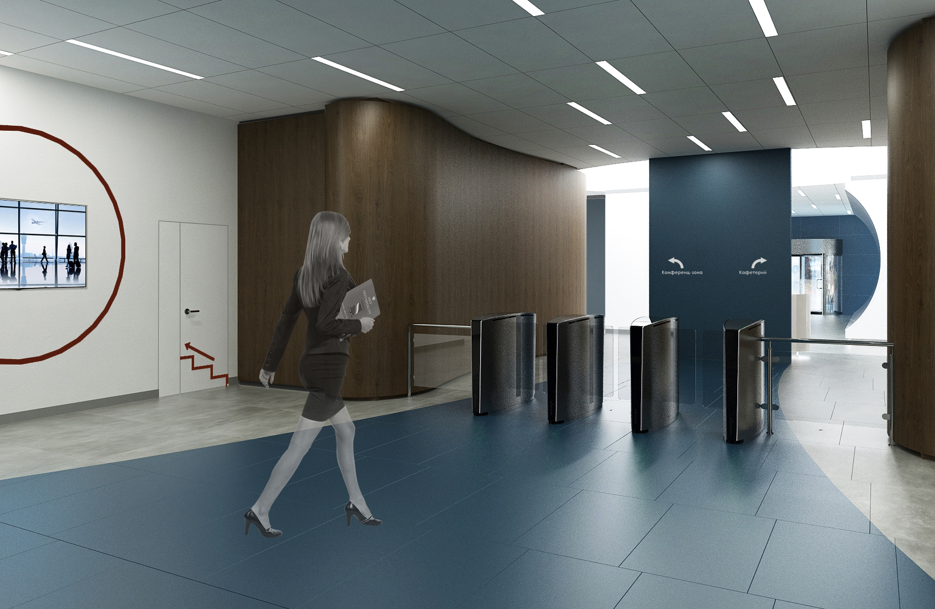 电信公司办公室丨俄罗斯莫斯科-7