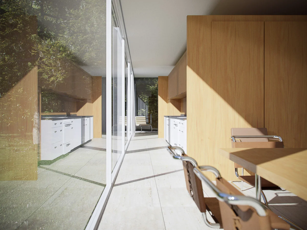 Farnsworth House（范斯沃斯住宅）丨Mies van der Rohe（密斯·凡·德·罗）-8