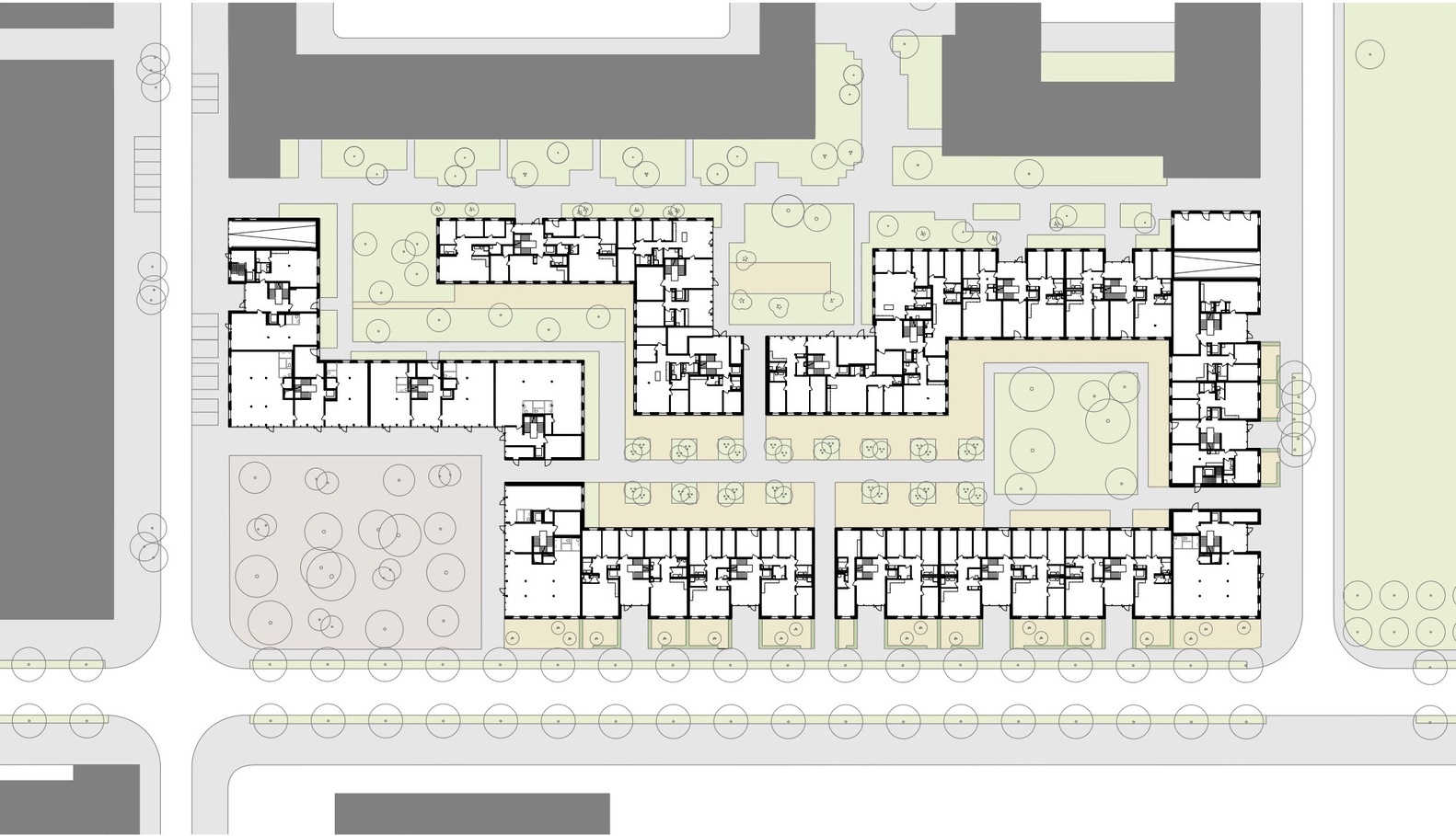 瑞士苏黎世新城区木材住宅“sue&till”-18
