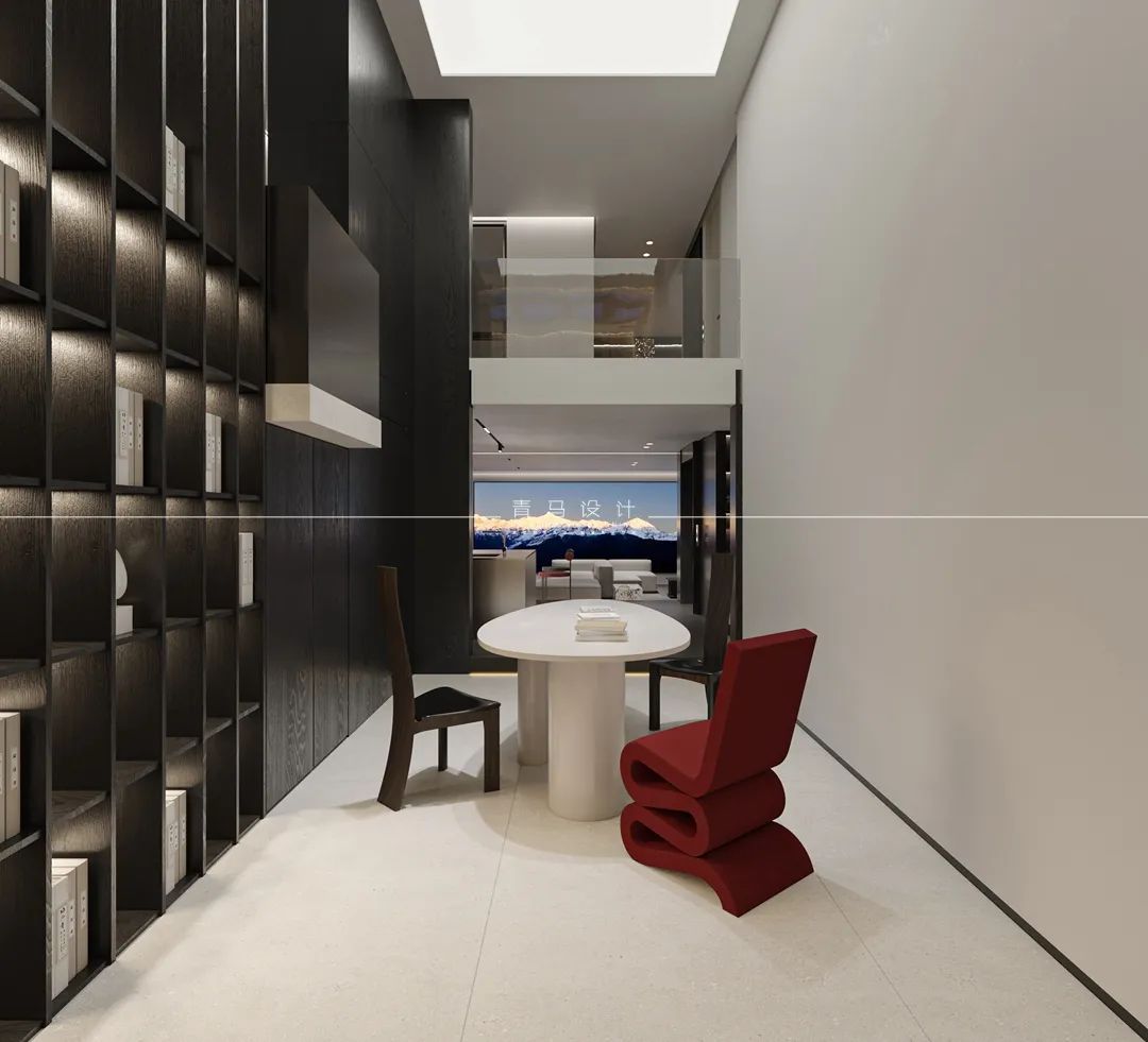 东原印未央下叠现代轻奢空间丨中国西安丨青马别墅设计-39