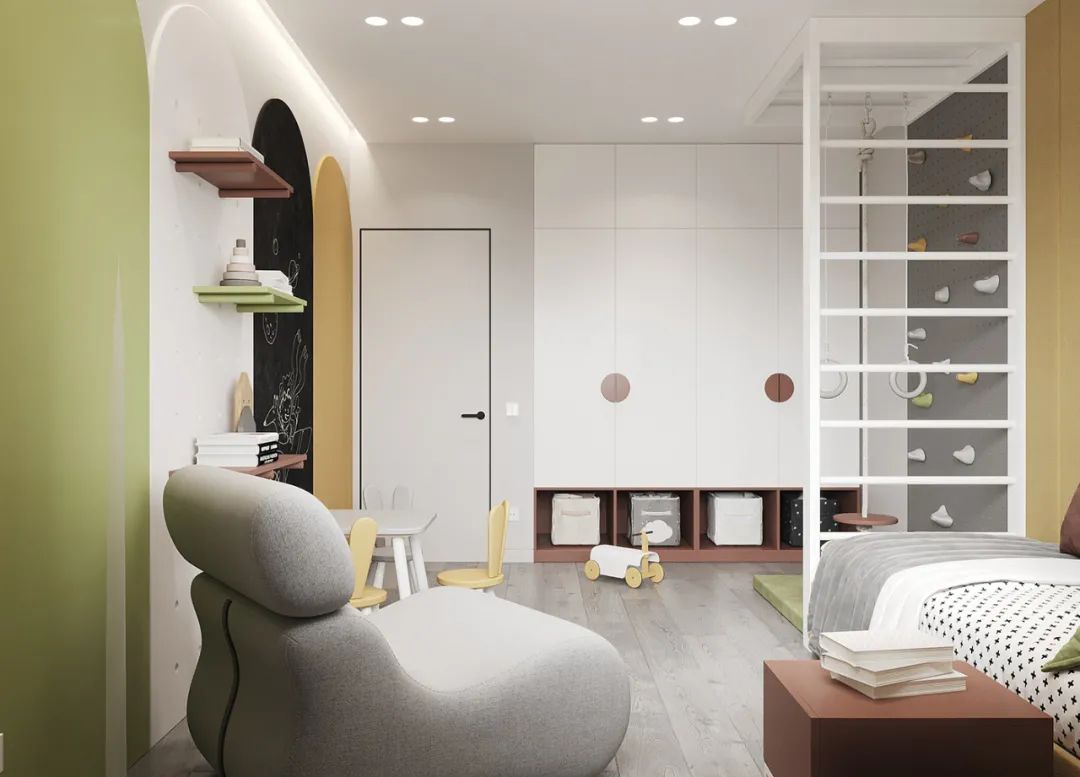 133 平复式装修设计丨Roomy Room-56