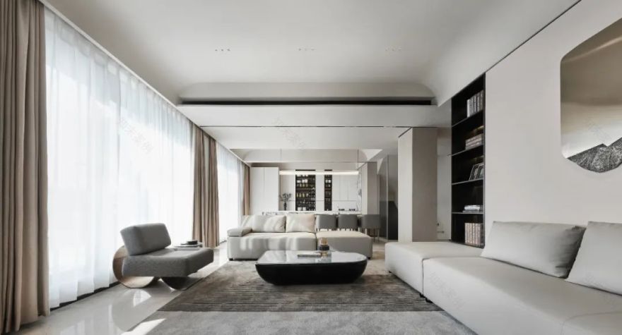 江西绿地·简约自然风别墅丨中国萍乡丨PONE普利策装饰设计有限公司-9